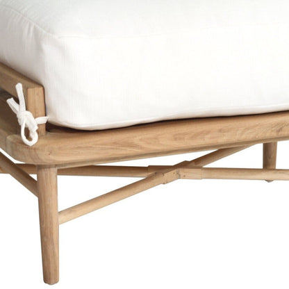 Malie American Oak Ottoman Sun Republic 