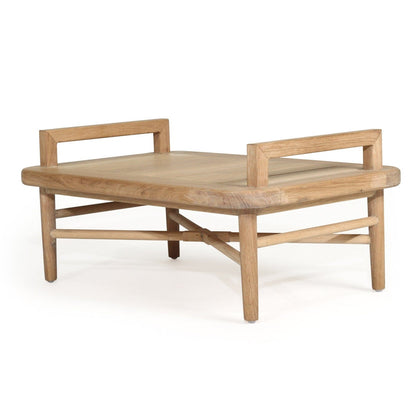 Malie American Oak Ottoman Sun Republic 