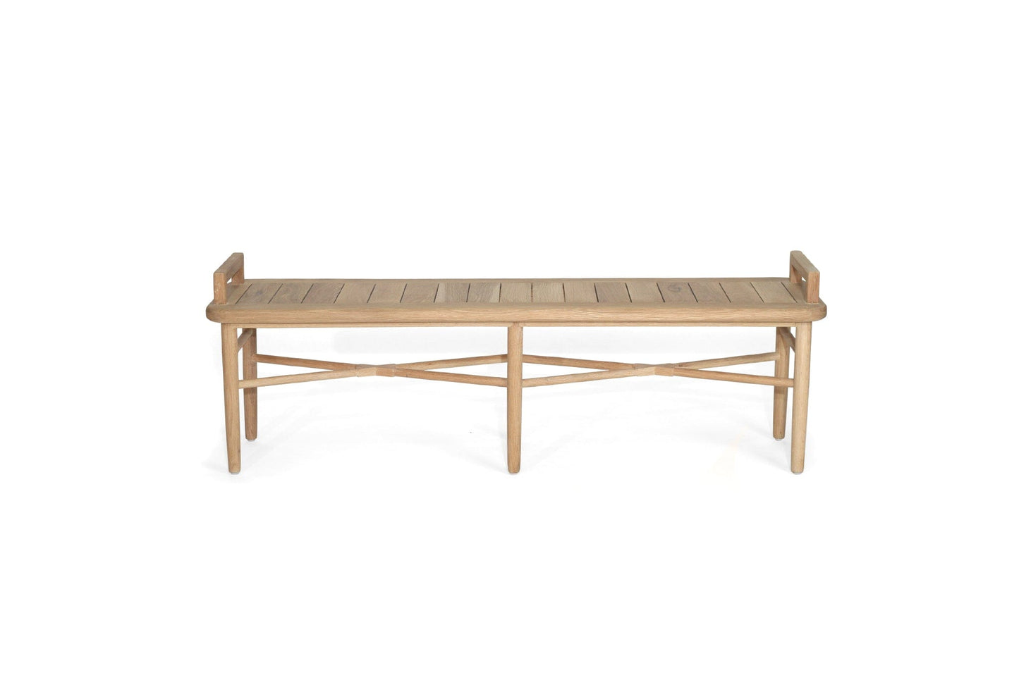 Malie Bench Seat – American Oak with White Cushion Sun Republic 