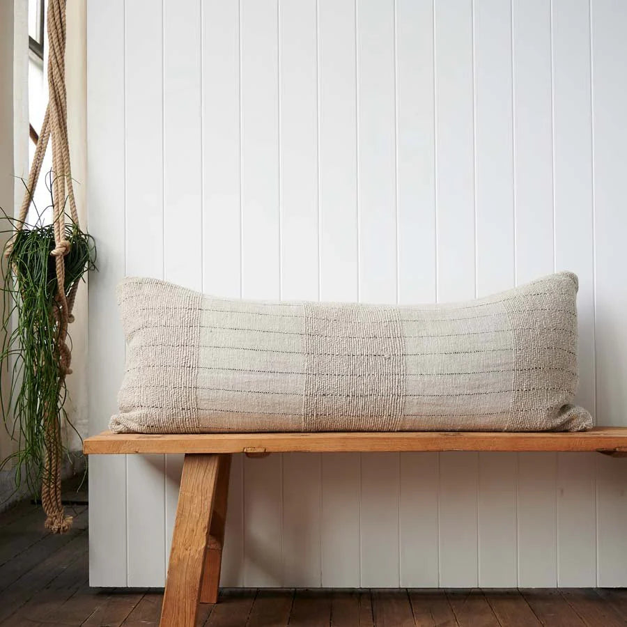 Mayla Linen Long Lumbar Cushion | Reversible Sun Republic 