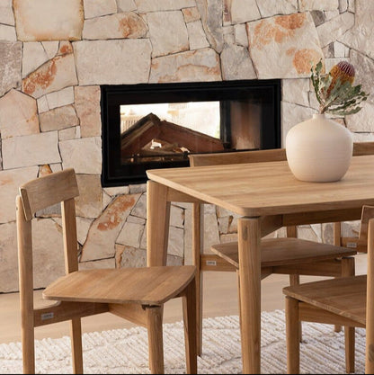 Mornington Teak Dining Table Sun Republic 