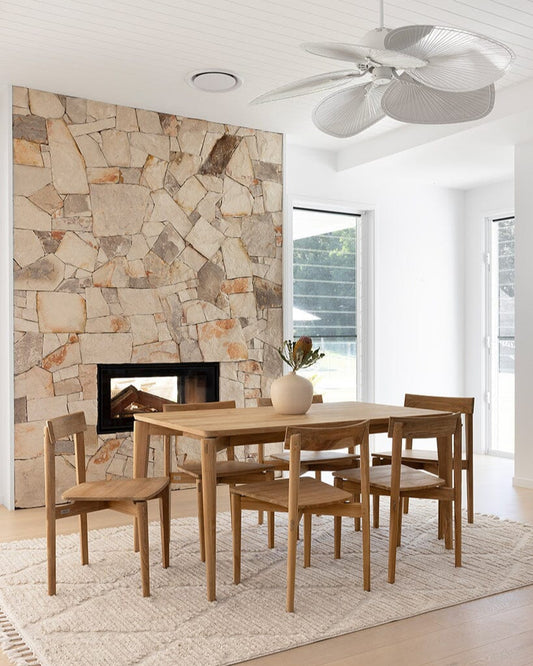 Mornington Teak Dining Table Sun Republic 