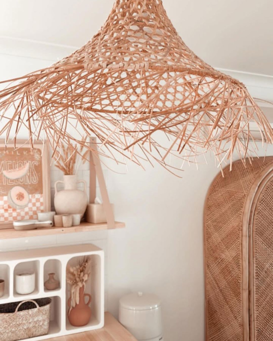 Mykonos Rattan Pendant Ocean Luxe 