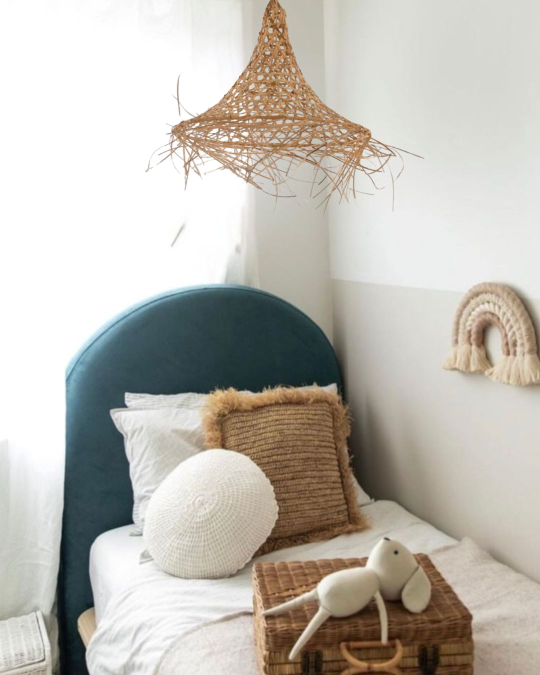 Mykonos Rattan Pendant Ocean Luxe 