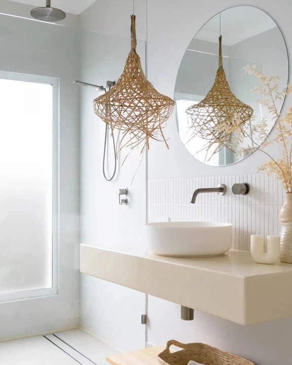 Mykonos Rattan Pendant Ocean Luxe 