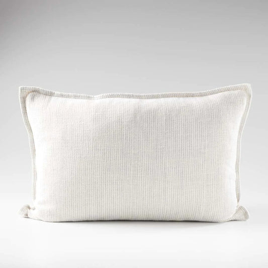 Myra Natural/White Stripe Cushion With Feather Insert Sun Republic 