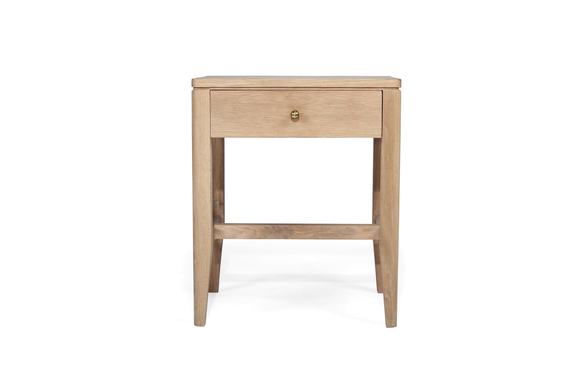 Natural American Oak Bedside Table - Kara Sun Republic 