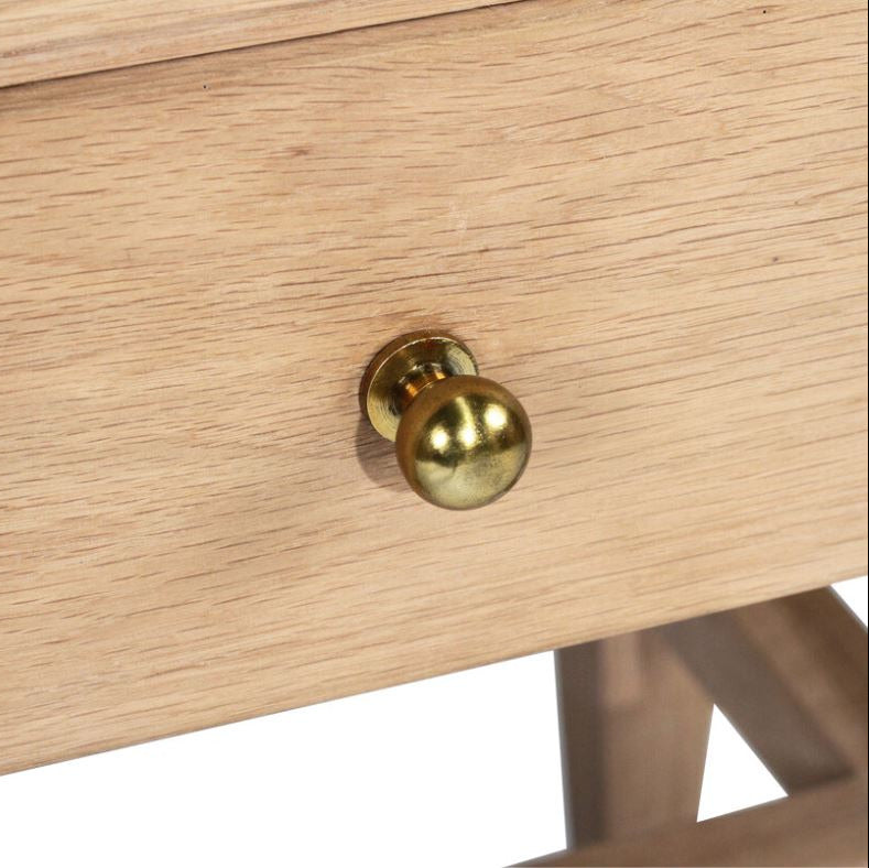 Natural American Oak Bedside Table - Aria Sun Republic 
