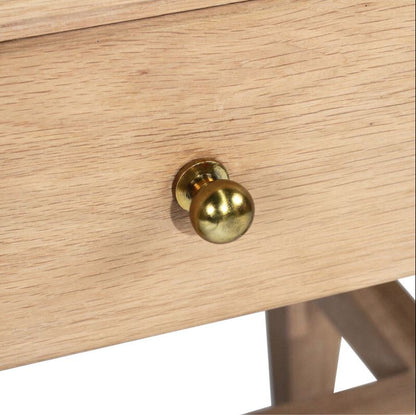 Natural American Oak Bedside Table - Aria Sun Republic 
