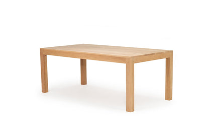 Natural American Oak Dining Table - Scarborough Sun Republic 