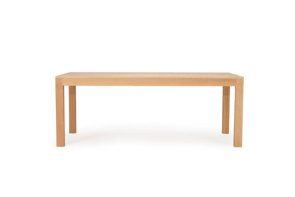 Natural American Oak Dining Table - Scarborough Sun Republic 