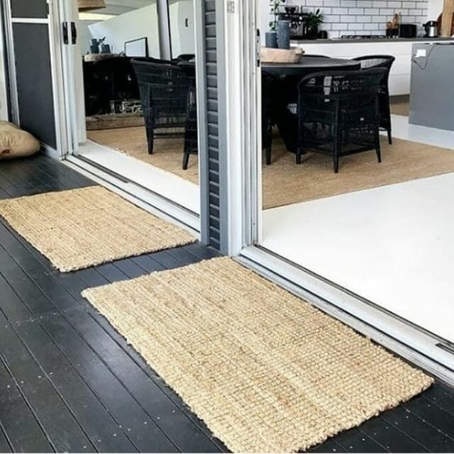 Natural Jute Floor Rugs & Runners Zebra 