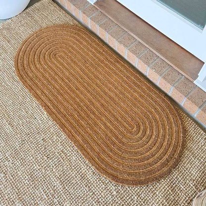 Large Ribbed Oval Oasis Door Mat Oversized from Sun Republic