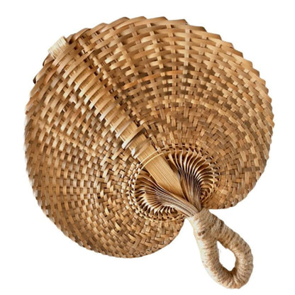 Natural Palm Leaf Hand Fan - 3 Colours Sun Republic 
