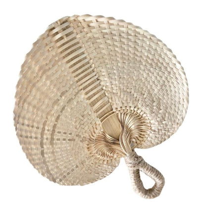 Natural Palm Leaf Hand Fan - 3 Colours Sun Republic 