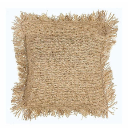 Natural Raffia Cushion - Euro 60cm Sun Republic 
