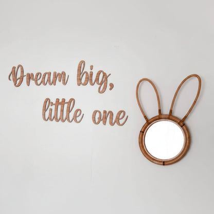 Natural Rattan Bunny Mirror Sun Republic 