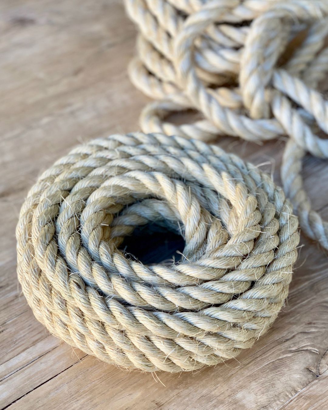 Natural Sisal Hanging Rope for Cane Hanging Chairs Abide 