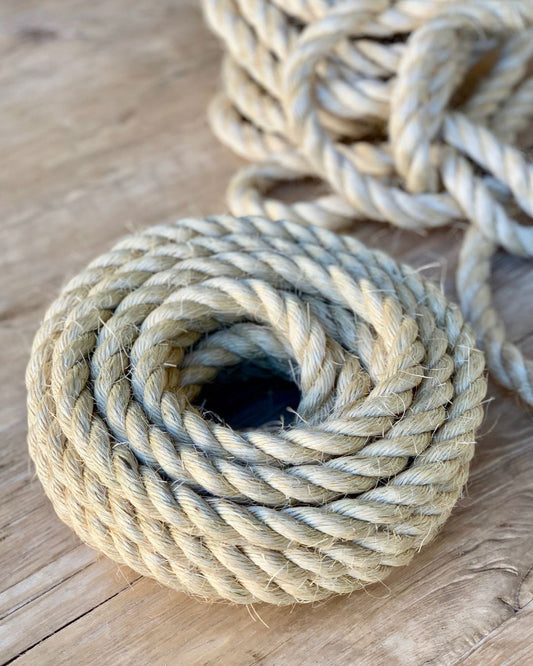 Natural Sisal Hanging Rope for Cane Hanging Chairs Abide 