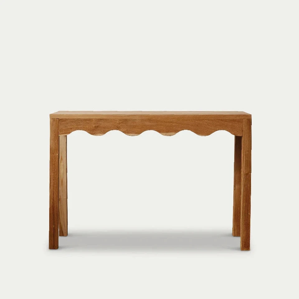 Natural Teak Console - Audrey 