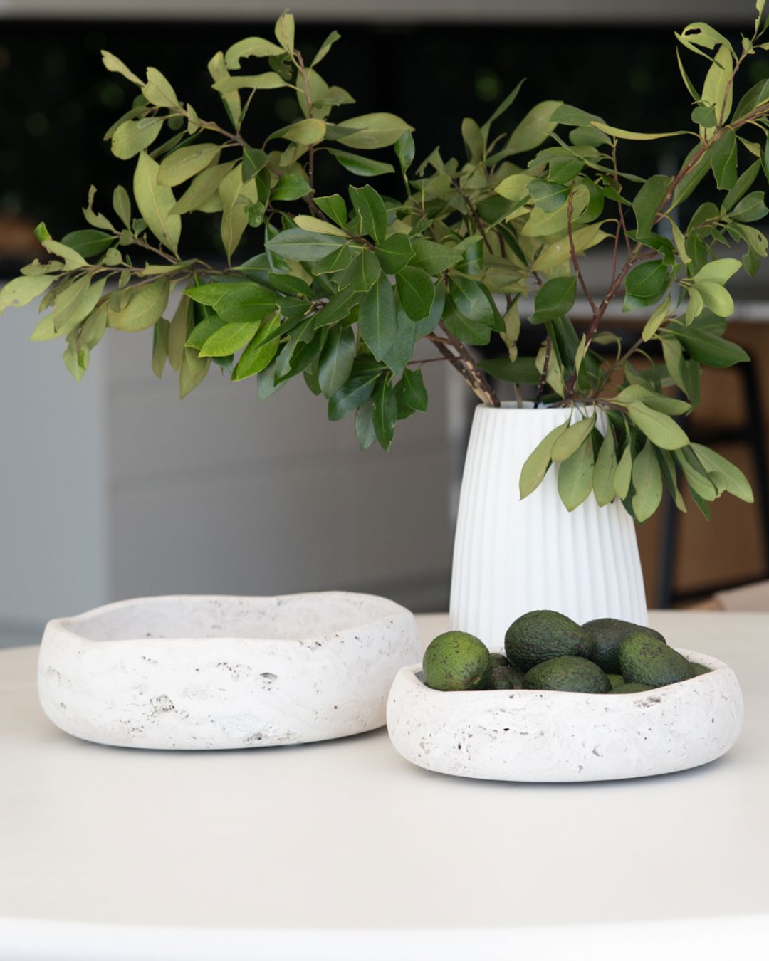 Natural Travertine Bowl Abide 