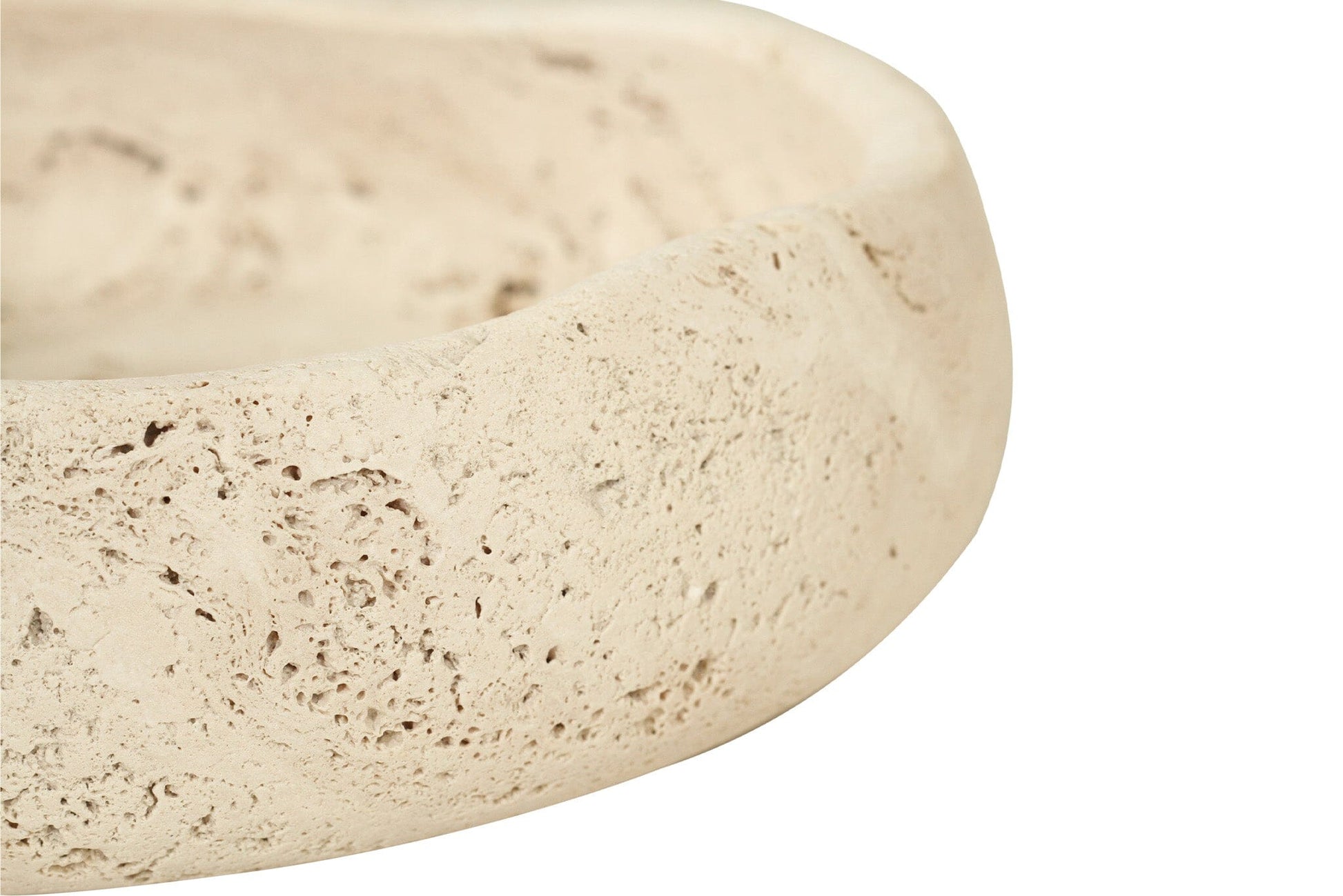 Natural Travertine Bowl Abide 