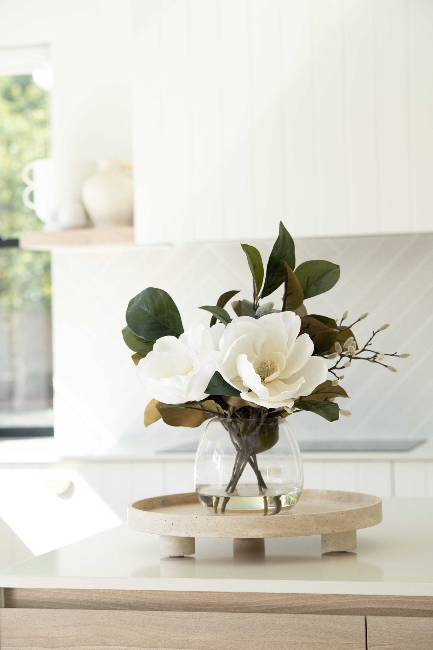 Natural Travertine Tray Abide 