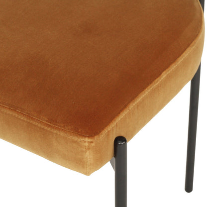 New York Dining Chair – Rust Velvet Sun Republic 