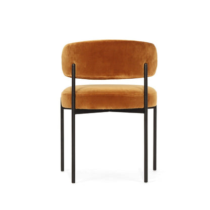 New York Dining Chair – Rust Velvet Sun Republic 