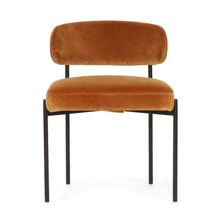 New York Dining Chair – Rust Velvet Sun Republic 