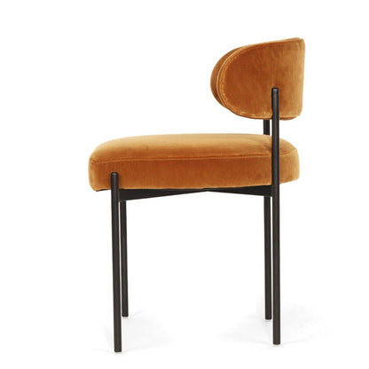 New York Dining Chair – Rust Velvet Sun Republic 