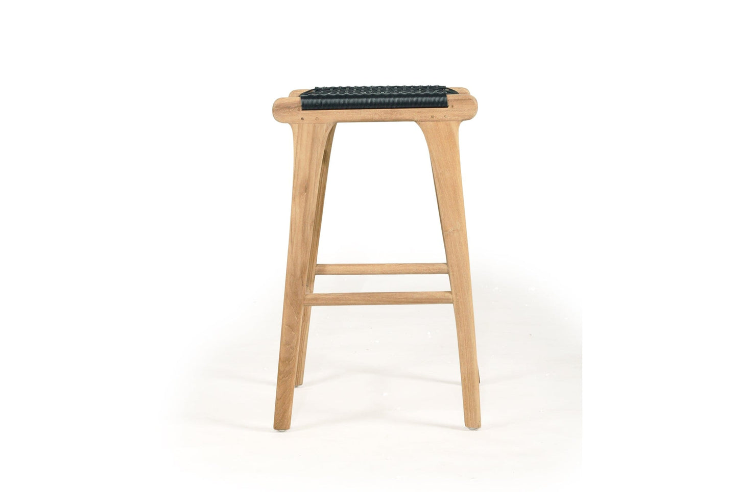 Noosa Counter/Bar Saddle Stool - Black (Indoor/Outdoor) Sun Republic 