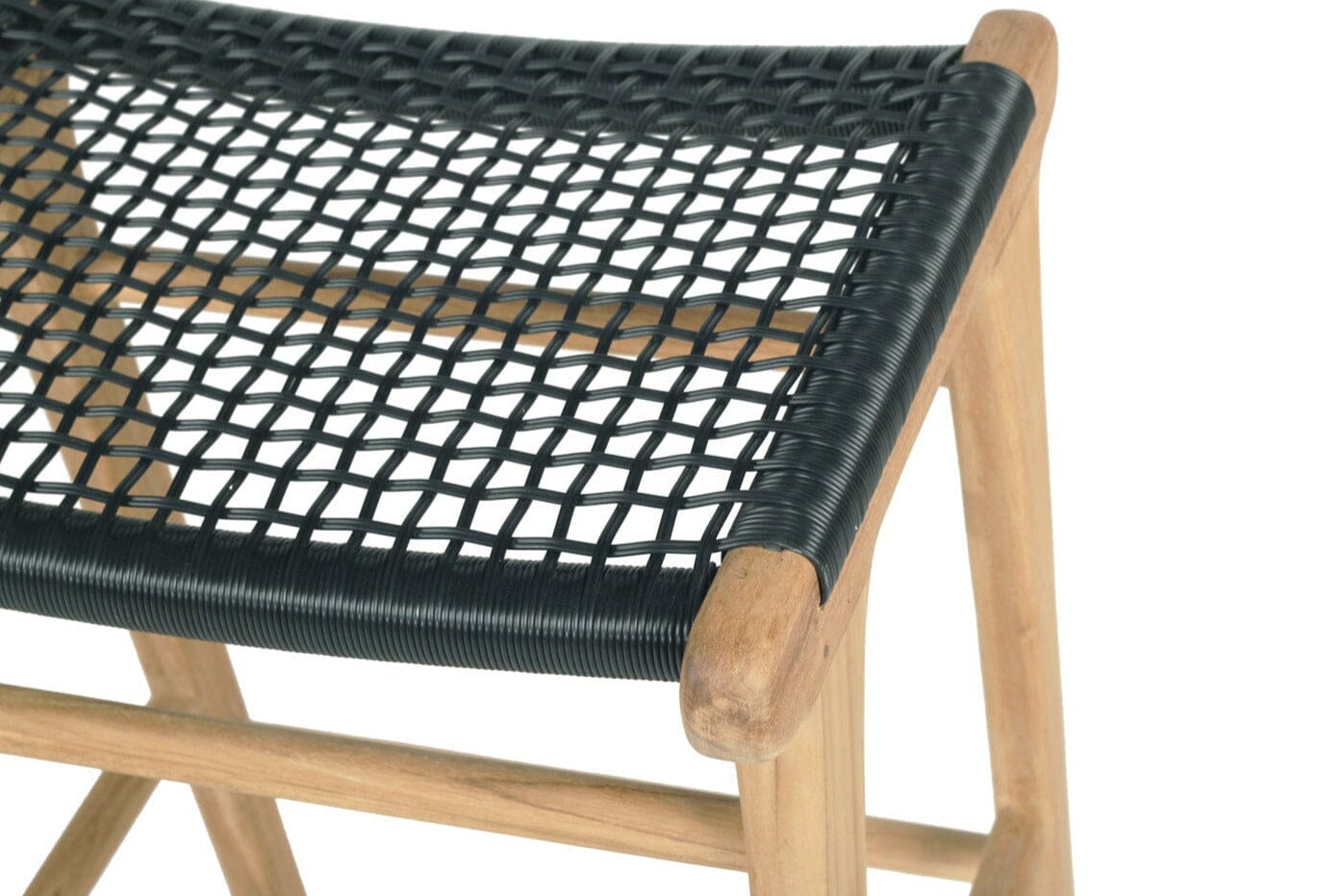 Noosa Counter/Bar Saddle Stool - Black (Indoor/Outdoor) Sun Republic 