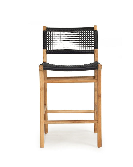 Noosa Counter/Bar Stool - Black (Indoor/Outdoor) Sun Republic 