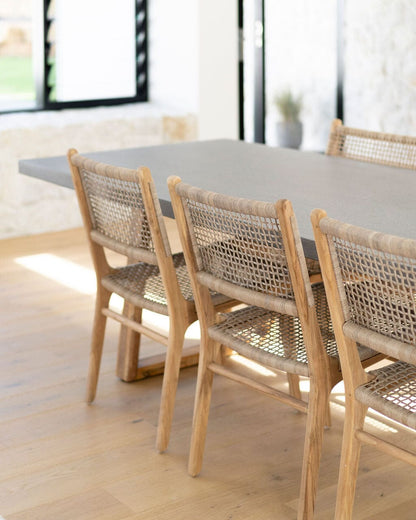 Noosa Dining Chair - Washed Grey (Indoor/Outdoor) Sun Republic 