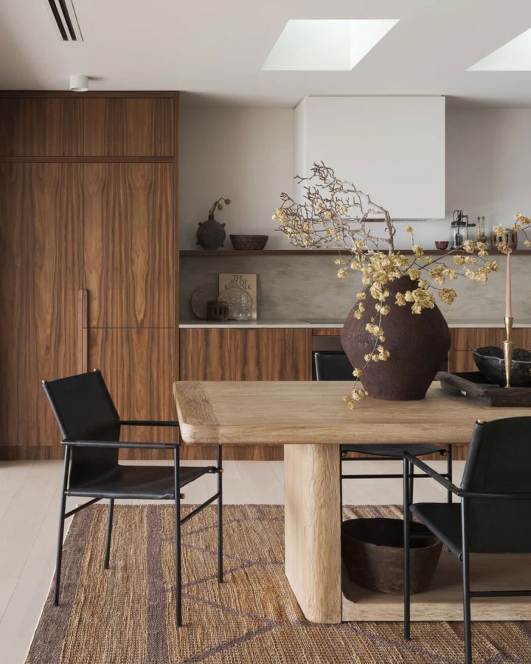 Oliver Black Leather Dining Chair - Industrial Steel Frame with Armrests Indigo Love 