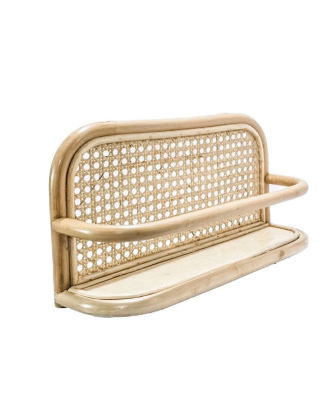 Open Weave Rattan Wall Shelf Sun Republic 