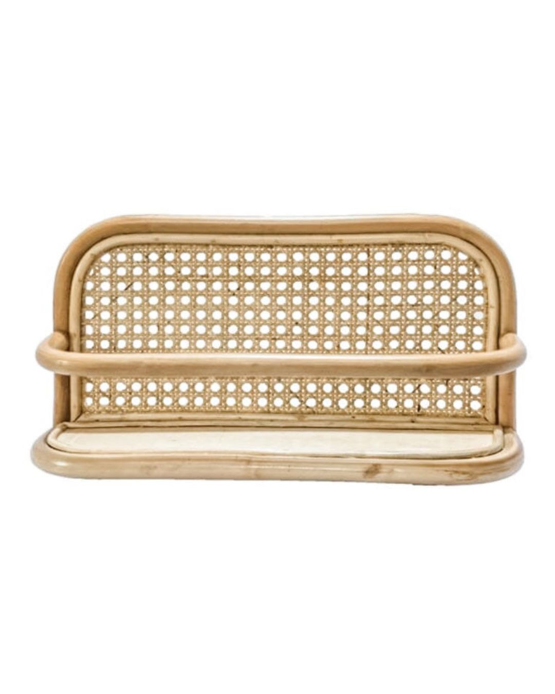 Open Weave Rattan Wall Shelf Sun Republic 