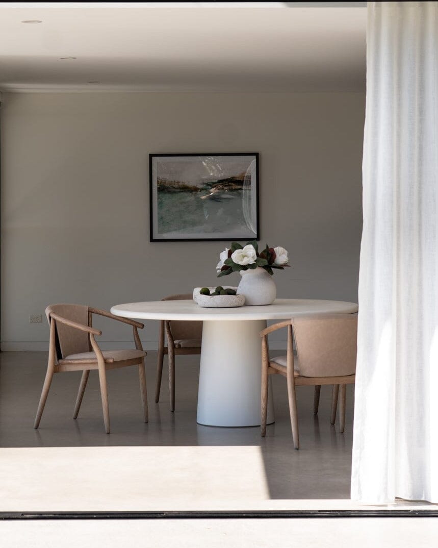 Oskar Dining Chair – Caramel Ash & Light Khaki Sun Republic 