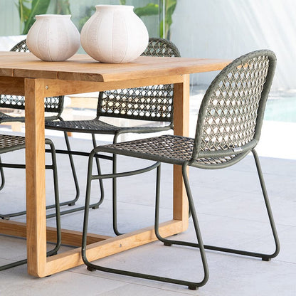 Hamilton Outdoor Dining Chair – Moss Sun Republic 