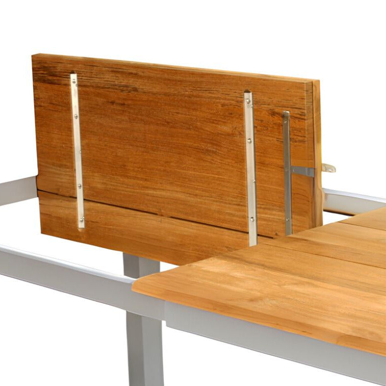 Hamilton Outdoor Dining Table - White 