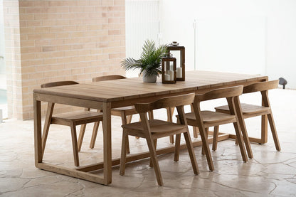 Pakleni Teak Outdoor Extension Dining Table Sun Republic 