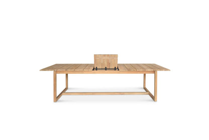 Pakleni Teak Outdoor Extension Dining Table Sun Republic 