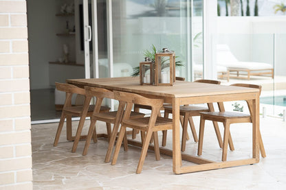 Pakleni Teak Outdoor Extension Dining Table Sun Republic 