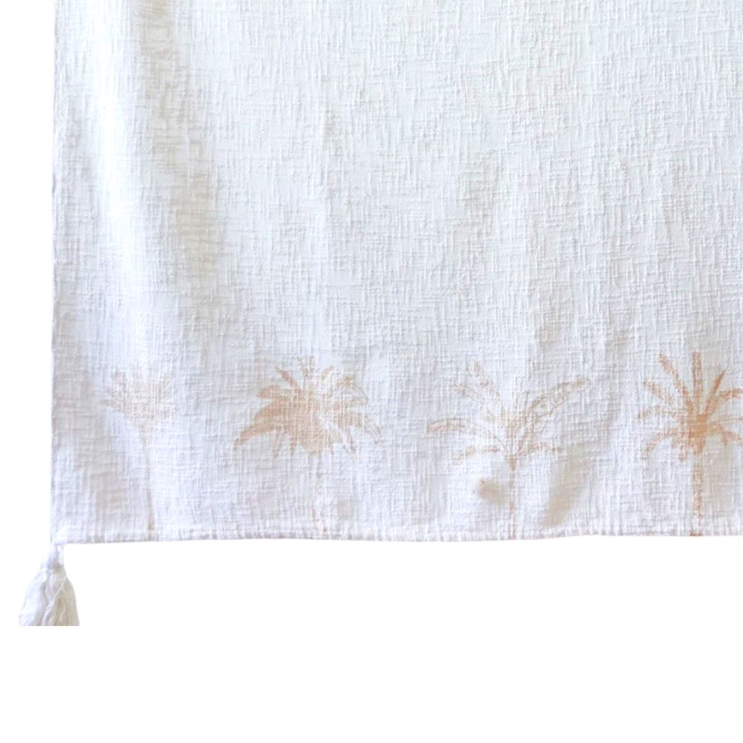 Palm Tree Throw Blanket SUN REPUBLIC 