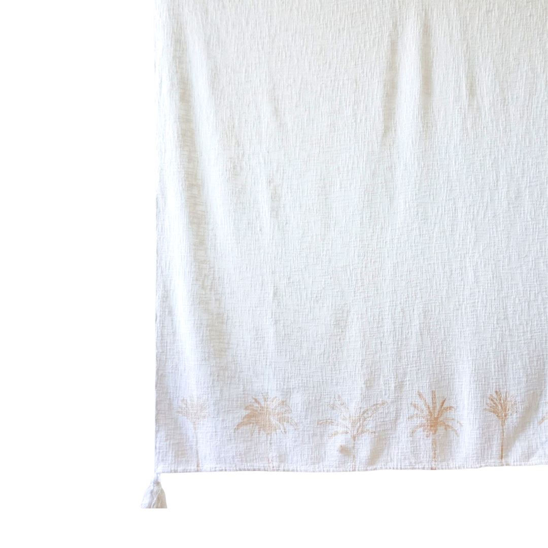 Palm Tree Throw Blanket SUN REPUBLIC 