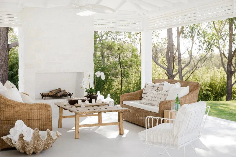 Premium Malawi Woven Cane Sofa - One, Two & Three Seater Sun Republic 