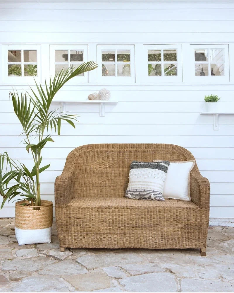 Premium Malawi Woven Cane Sofa - One, Two & Three Seater Sun Republic 