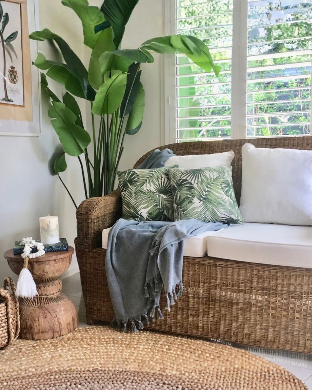 Premium Malawi Woven Cane Sofa - One, Two & Three Seater Sun Republic 