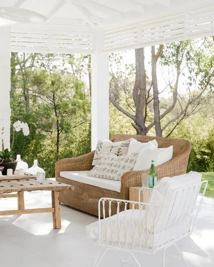 Premium Malawi Woven Cane Sofa - One, Two & Three Seater Sun Republic 